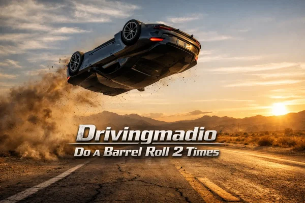 drivingmadio do a barrel roll 2 times