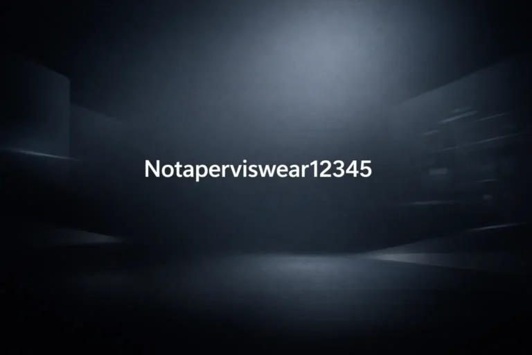 Notaperviswear12345: Power, Identity, and Digital Control
