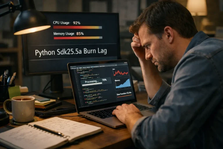 Python Sdk25.5a Burn Lag: Causes, Fixes, Performance Control