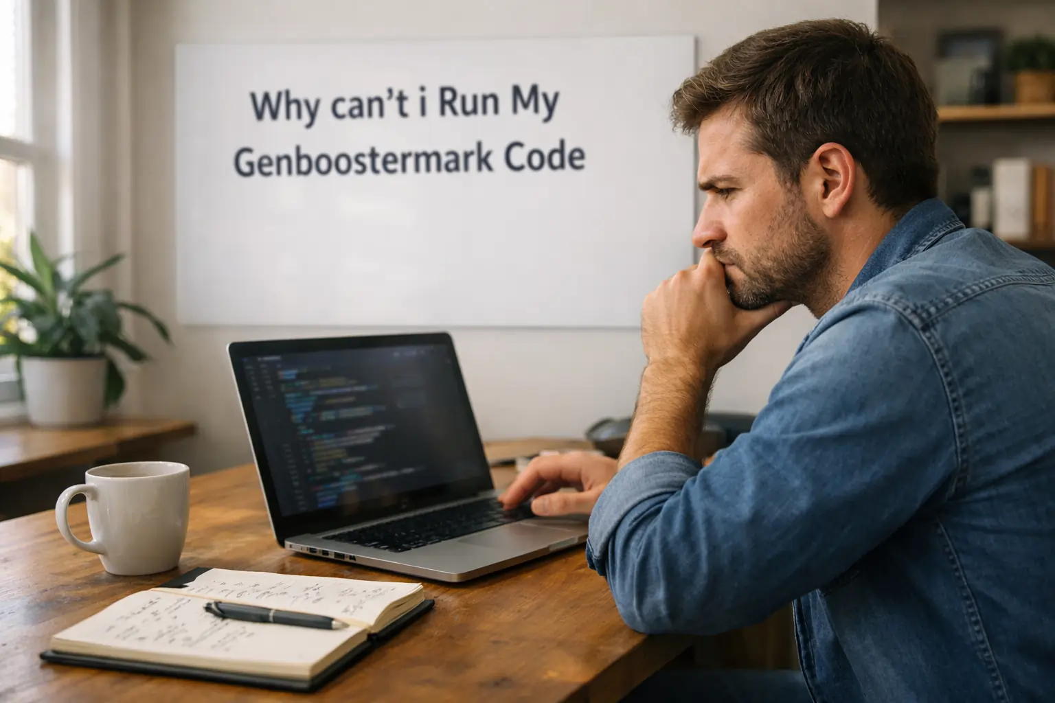 why can't i run my genboostermark code